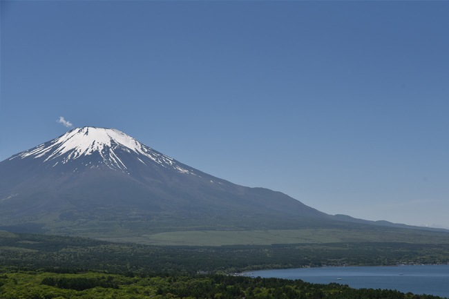 写真：晴天の富士