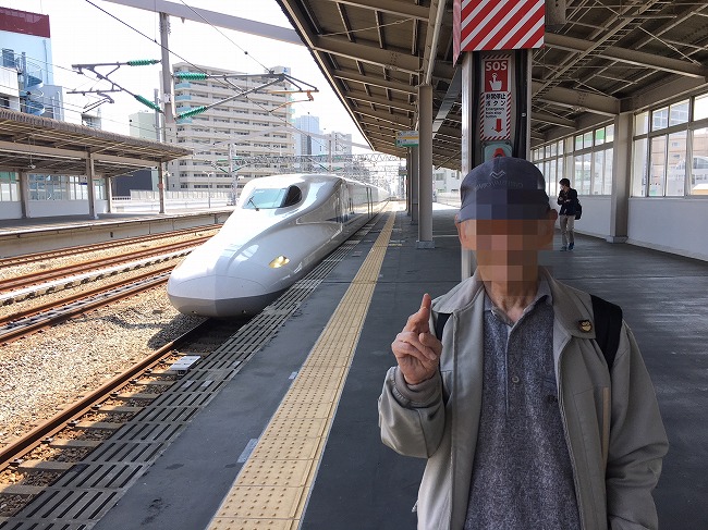 写真：新幹線