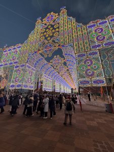 ルミナリエでお客様を偲ぶ